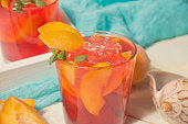 Sweet Peach Lemonade